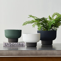 Pots suspendus, petits pots à plantes avec crochets, pots et jardinières murales d'intérieur, mini pots à fleurs pour plantes succulentes, bonsaï