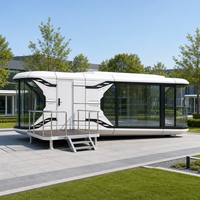 Maison conteneur de 20 pieds, maison conteneur préfabriquée, maison modulaire préfabriquée pour bureau de chantier et logement des travailleurs
