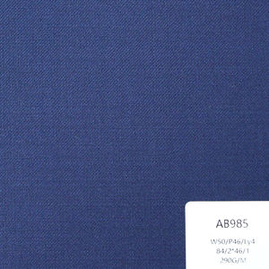 [재고 있음] 울-폴리에스터 원단 20% 울 80% 폴리에스터 부드럽고 통기성 좋은 울사 트윌 니트웨어용 도매 가능 - Product Image 5