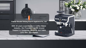 Machine à café expresso semi-automatique intégrée professionnelle 19bar Machine à café à une tasse pour le bureau - Product Image 5