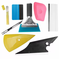 C0998 8 PCS voiture fenêtre teinte emballage vinyle outils raclette grattoir applicateur Kits