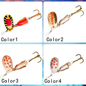 미스터 루어 4g 6g 10g 13g 16g 24g 스피너 베이트 송어 스푼 캐스팅 트롤링 루어 낚시 용품 송어 낚시 루어 - Product Image 4