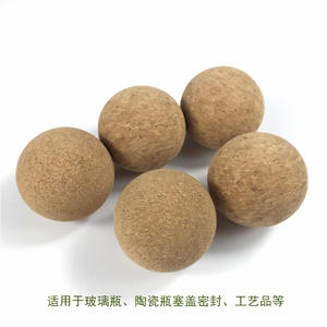 Bouchon de bouteille en liège Xinbojia 40/50/60 mm réutilisable pour boissons, logo personnalisé disponible - Product Image 4