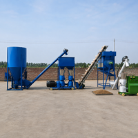 Usine de fabrication d'aliments pour volailles à prix d'usine pour le projet de production de granulés d'aliments pour poulets, bovins, ovins et porcins