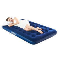 Bestway 67004 2.03m X 1.83m X22cm Matelas pneumatique en caoutchouc intelligent Technologie haut de gamme Eau gonflable avec ressort de poche Caractéristique