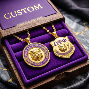 Collar de cadena con cuentas de cisne, medallón nupcial, dijes de <span class=keywords><strong>rosario</strong></span> grueso, de tenis, de aleación de zinc, personalizado, estilo herencia, recuerdo - Product Image 1