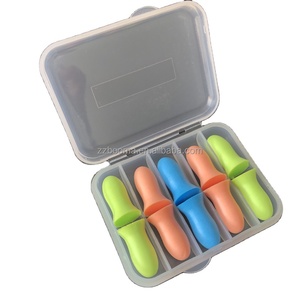 سدادات أذن PU من الفوم الناعم مخصصة لسدادات أذن النوم 31dB NRR سدادات أذن مريحة للنوم مضادة للضوضاء - Product Image 1