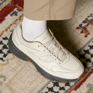 겨울용 디자이너 캐주얼 스니커즈, 편안한 레트로 스포티 레이스업 워킹화 (코튼 안감) - Product Image 2