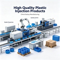 Conception et fabrication de moules en plastique personnalisés de haute qualité et durables, usine de moulage par injection
