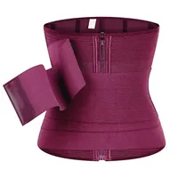 Ceinture amincissante sportive rouge personnalisée pour femme, gaine colombienne sculptante, avec ceinture détachable pour cryolipolyse, le meilleur corset amincissant pour la taille