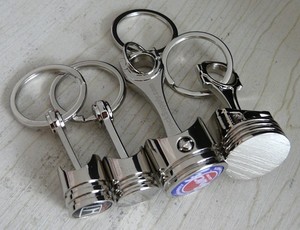 Piston Keychain Auto Parts Keyring Car Accessories <strong>Engine</strong> Gifts - Product Image 6