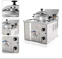 Friteuse électrique haute pression pour restaurants de restauration rapide, machine à frire le poulet, état neuf, pour utilisation sur table