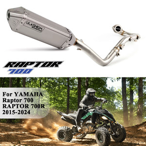Pot d'Échappement pour Moto ATV Quad Vélo de Plage Échappement de Moto pour Yamaha Raptor700 RAPTOR 700R 2015-2024 Silencieux - Product Image 1