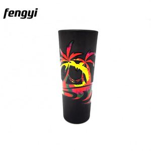 Verres à shot givrés personnalisés noirs, verres à highball givrés, verres à shot hauts - Product Image 2