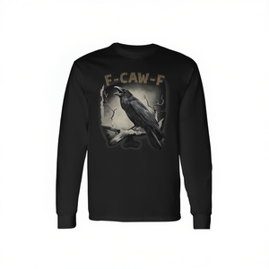 Camiseta de manga larga Black Crow F Caw F Black Bird - Product Image 2