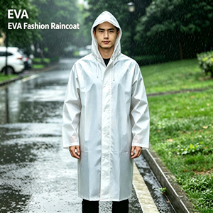 Imperméable jetable long pour adultes, résistant aux fortes pluies, poncho portable épaissi pour la pêche, la randonnée et les voyages - Product Image 4