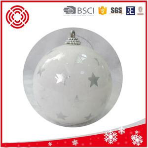 Boule De <span class=keywords><strong>Noël</strong></span> enveloppée de papier imprimé de haute qualité avec lumière LED Bolas De Navidad - Product Image 5