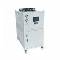 Refroidisseur d'eau industriel à air comprimé 30 kW / Refroidisseur d'huile / de liquide / de solution avec pompe, économe en énergie, réfrigérant R22, personnalisable, à vendre