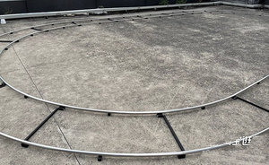 Rail de guidage incurvé en acier inoxydable léger, <span class=keywords><strong>forme</strong></span> un <span class=keywords><strong>cercle</strong></span> complet, taille de <span class=keywords><strong>cercle</strong></span> optionnelle - Product Image 5