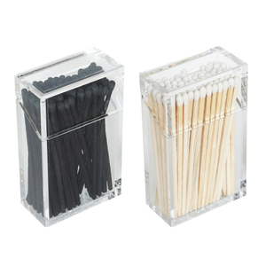 Custom Acrylic <strong>Matchbox</strong> Holder With Flip Cover and Striker Matches Box Waterdale <strong>Collection</strong> Matches Decorative for Candles - Product Image 1