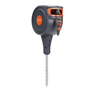 Enrouleur de tuyau d'arrosage rétractable innovant de 25 m avec rotation à 360° et rembobinage automatique - Product Image 1