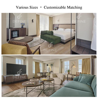 Ensembles de Chambres d'Hôtel Modernes en Bois de Luxe pour Villa et Appartement - Solution Clé en Main, Pack Complet Personnalisé