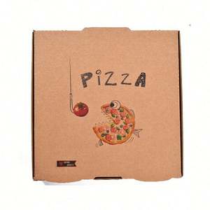 Boîte à pizza personnalisée avec nom imprimé, gaufrage et laminage mat, carton imprimé, machine à boîtes à pizza - Product Image 6