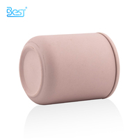 Contenants à bougies en céramique personnalisés avec couvercles, pots mats de luxe 240ml-400ml, logo gravé pour bougies