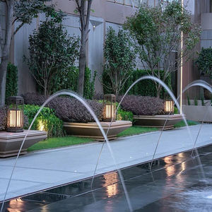 Fontaine commerciale Fenlin <span class=keywords><strong>à</strong></span> jets de flux laminaire en acier inoxydable moderne, pompe submersible, écologique, extérieure, 24V LED - Product Image 5