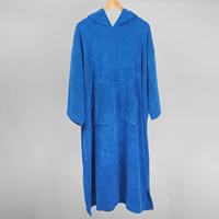 Peignoir de bain à capuche en microfibre ultra-fine de luxe, séchage rapide, absorbant, écologique, hypoallergénique, toutes saisons, pour le surf