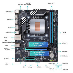 Nouveau kit de combinaison CPU et carte mère DDR4 CPU I5 <span class=keywords><strong>12450H</strong></span> <span class=keywords><strong>12500H</strong></span> I7 12700H I9 12900H MATX pour carte mère de jeu d'ordinateur pc - Product Image 5