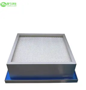 YANING Alta Eficiência U15 U16 Mini Plissado Gel Seal HEPA Filtro para FFU