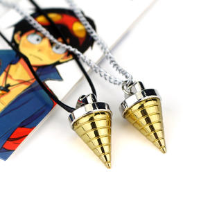 Pendentif clé en alliage de zinc fin, motif anime Simon Core, avec chaîne en corde, pour collier unisexe pour enfants, breloques, vente en gros - Product Image 2