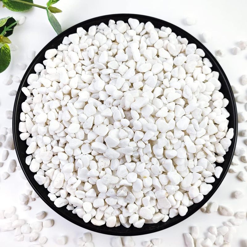 Natural Snow White Gravel Stone for