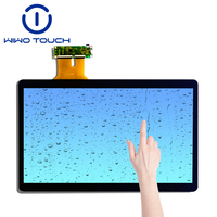 Layar Sentuh PCAP Ukuran Khusus 18,5 Inci Layar LCD Industri Panel Sentuh Kapasitif Kaca Proyeksi