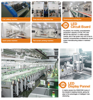 Écran LED d'intérieur P1.86, grand écran, alimentation double redondante, surveillance à distance intelligente, mur vidéo LED pour salle d'église