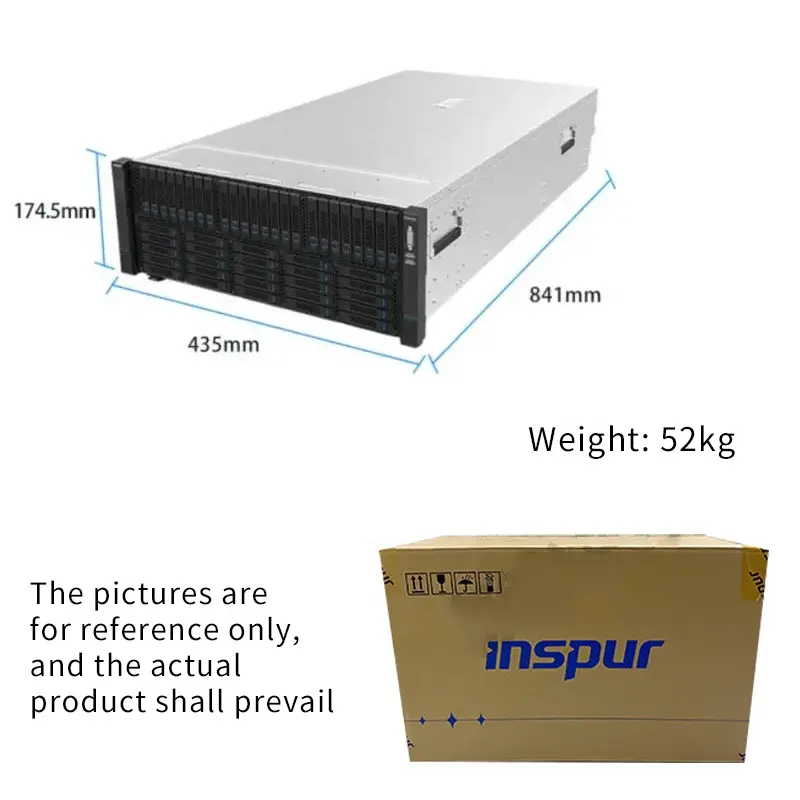 Hete Verkoop 4u Rack Server Hoge Kwaliteit Inspur Nf8480m6 Intel Xeon Server