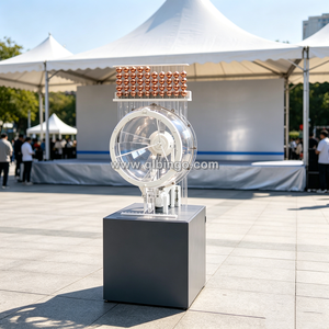 Machine <span class=keywords><strong>de</strong></span> tirage automatique <span class=keywords><strong>de</strong></span> loterie Happy 8 avec rail <span class=keywords><strong>de</strong></span> stockage, machine <span class=keywords><strong>de</strong></span> tirage <span class=keywords><strong>de</strong></span> bingo, logo personnalisé - Product Image 4