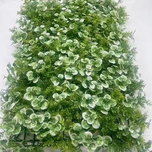 Panneau mural vertical en herbe d'eucalyptus artificielle verte, paysage rural, décoration intérieure, plante artificielle tropicale en PE, design feuilles de <span class=keywords><strong>sapin</strong></span> - Product Image 2
