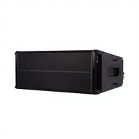 Double haut-parleurs de sonorisation professionnels bidirectionnels de 12 pouces Système de réseau de lignes à grande puissance pour les spectacles en plein air Effets sonores des DJs