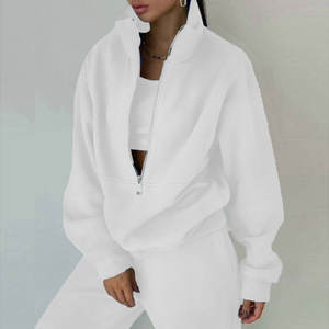 Setelan Olahraga Wanita Musim Gugur 2025, Atasan Sweatshirt Lengan Panjang dan Celana Jogger, 2 Potong - Product Image 5