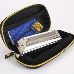 Harmonica chromatique EASTTOP à 12 trous en titane chromé pour performance professionnelle et enseignement, cadeau haut de gamme - Product Image 2