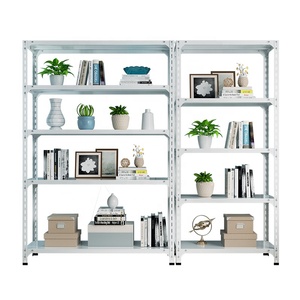 Shanghai vente en gros ménage en acier multi-niveaux poudre enduit Protection contre la corrosion Angle <span class=keywords><strong>étagère</strong></span> <span class=keywords><strong>de</strong></span> rangement en acier 180cm <span class=keywords><strong>de</strong></span> longueur - Product Image 4