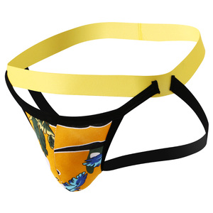 Ropa Interior Masculina Sexy para Hombres <span class=keywords><strong>Gay</strong></span>, Estilo Clásico, Espalda Descubierta, Cintura Baja, Transpirable, de Punto, Jockstraps - Product Image 2