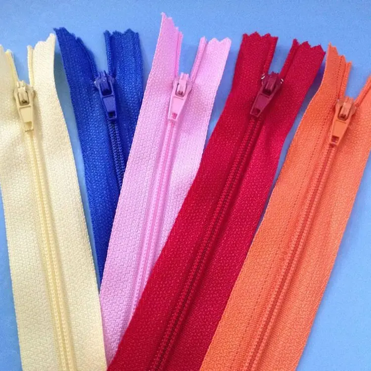 Colorful Nylon Roll Zipper, 8-Inch Color Sewing Zipper Supplies, 20 Colors For Custom Sewing Crafts