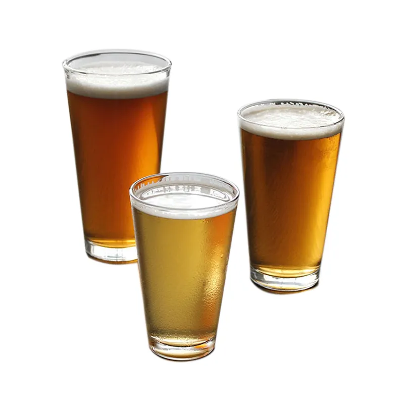 450ml Pub özel bira bardağı fabrika doğrudan satış V şekli bardak hediye özelleştirilmiş bira bardağı