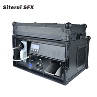 Machine à brouillard à eau électrique SITERUI SFX 1500W avec télécommande DMX, en aluminium, pour théâtre et concert