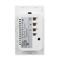 Interrupteur et prises électriques intelligents avec rétroéclairage RVB, design moderne et luxueux, compatibles avec les normes australiennes, Alexa, Google, WIFI, GPOs, prises murales 240V