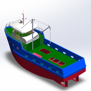 Barco Pesquero Grandsea Purse Seine - Casco de Fibra de Vidrio, Motor Diésel Nuevo, Pesca Comercial, Multifuncional, Impermeable, en Venta - Product Image 2