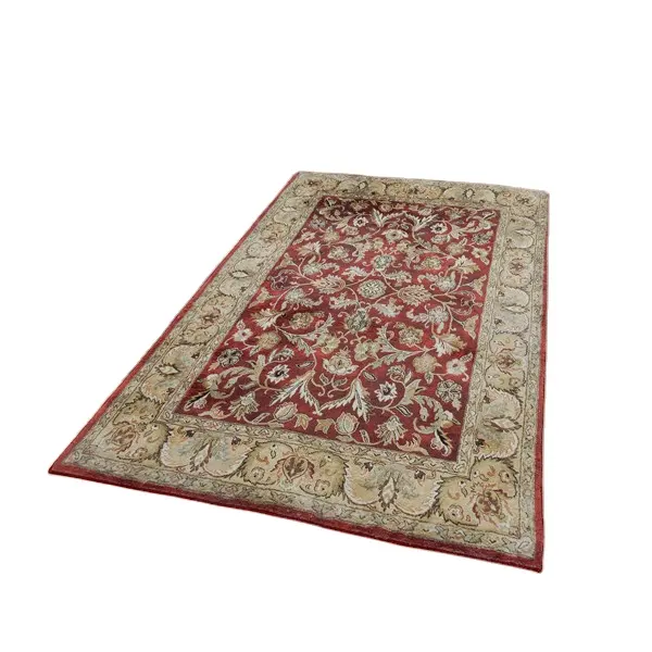 Decoración de sala de estar alfombra de piso de gran tamaño alfombras persas